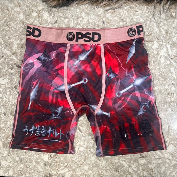 PSD x Naruto Shippuden Naruto Uzumak “Weapons” Boxer Brief Size XXL Red NEW - Picture 1 of 7
